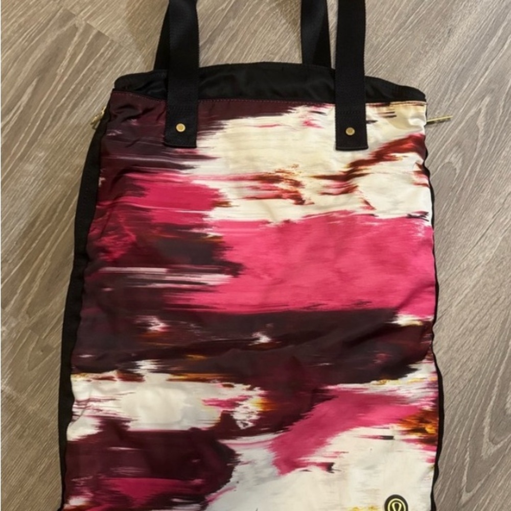 lululemon workout/yoga tote bag